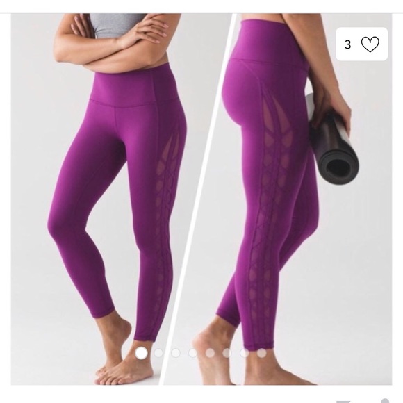 lululemon athletica Pants - RARE lululemon high times rhythm leggings